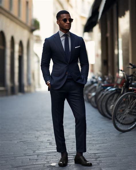 blue suit shoes|blue suit with black shoes.